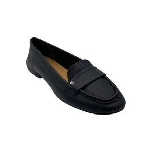NWT Franco Sarto Women's Faris Slip-On Loafers – Black Leather Flats Size 8.5